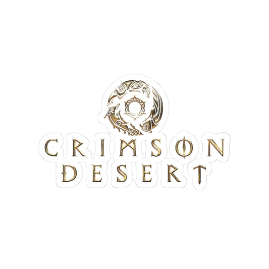 Crimson Desert Logo Sticker