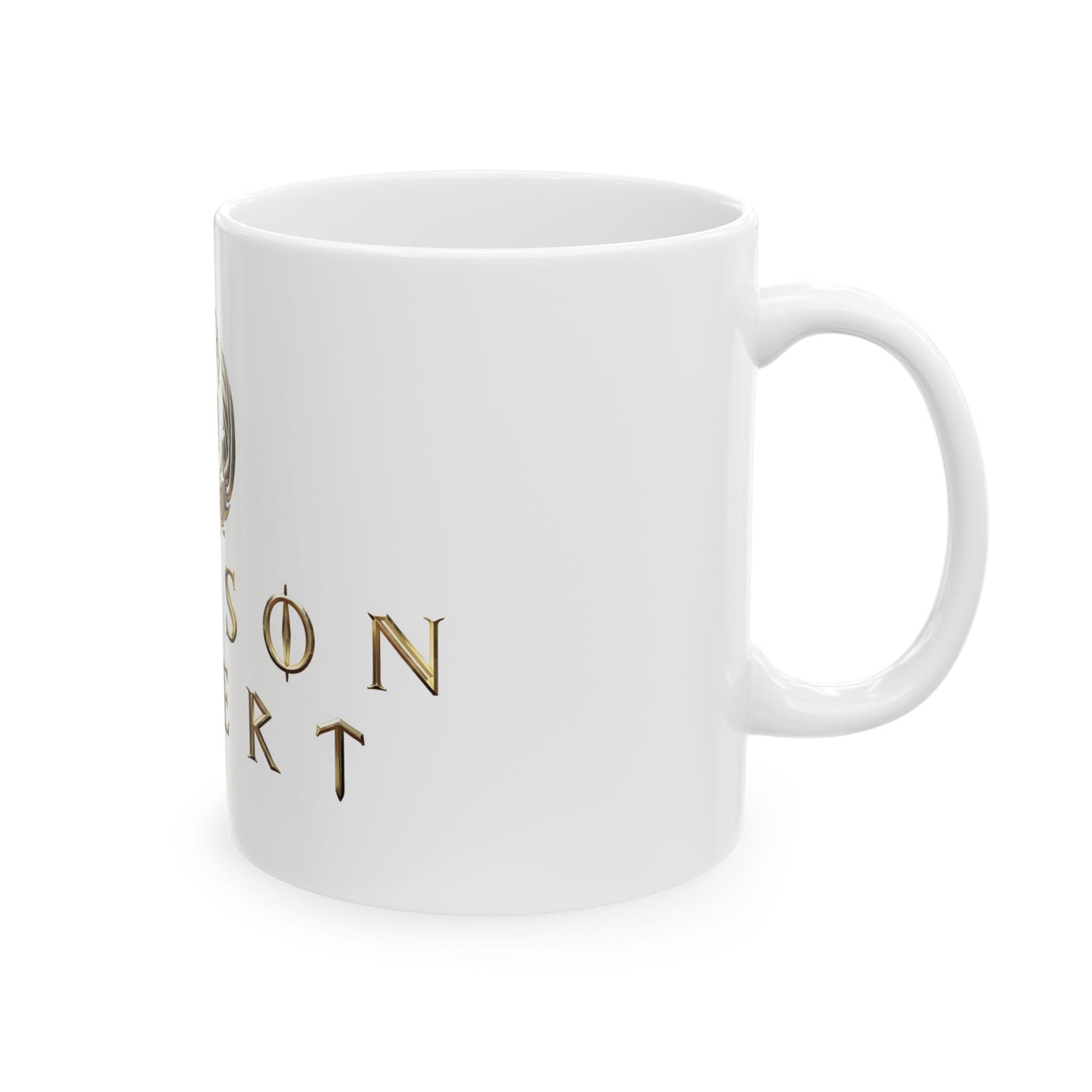 Crimson Desert Logo White Mug