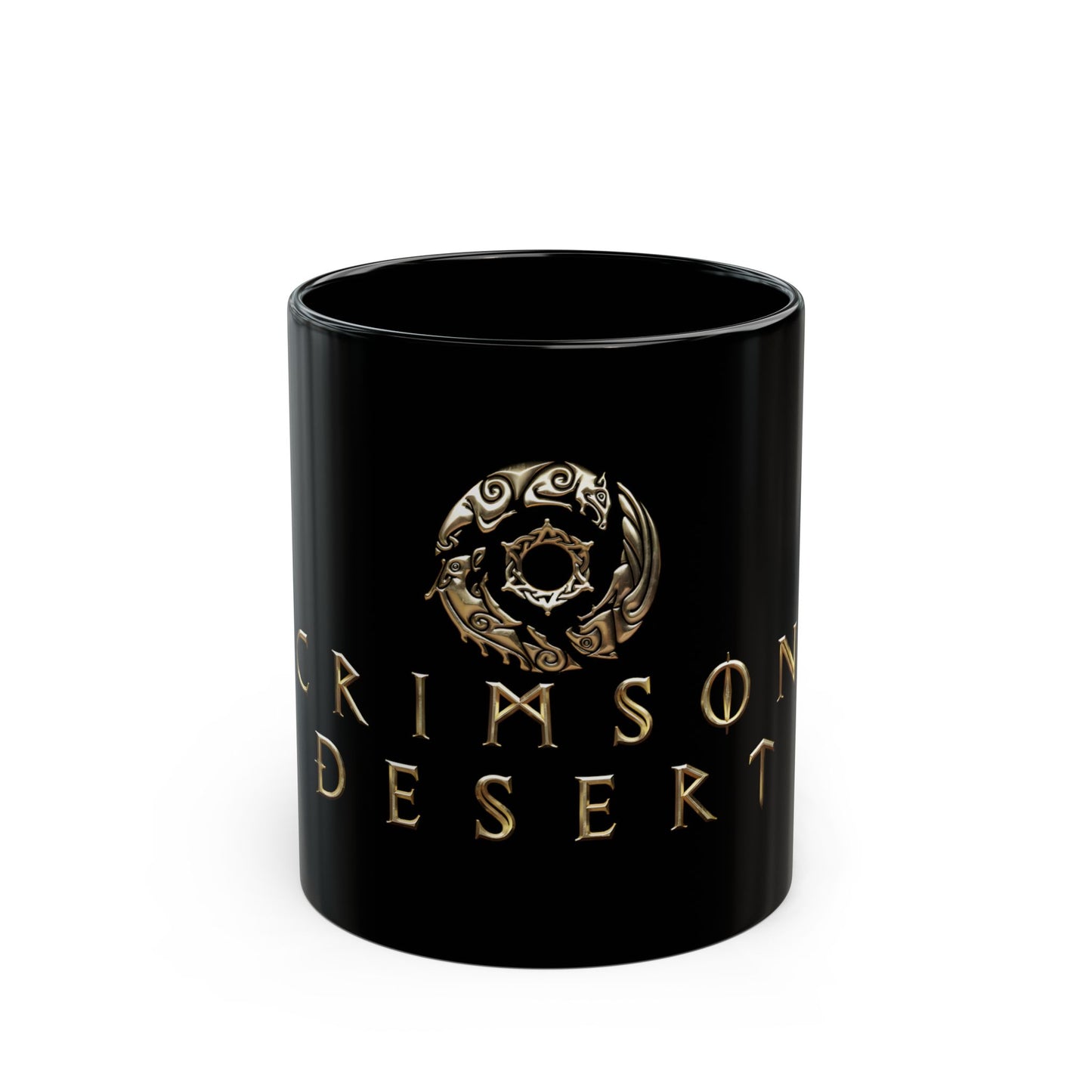 Crimson Desert Logo Black Mug