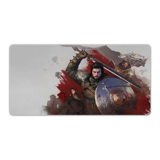 Crimson Desert Brotherhood Desk Mat